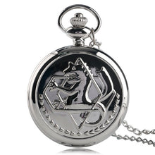 Load image into Gallery viewer, High Quality Full Metal Alchemist Silver Watch