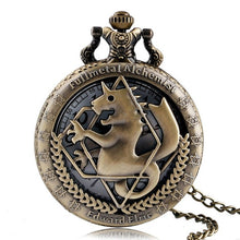 Load image into Gallery viewer, High Quality Full Metal Alchemist Silver Watch