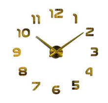 Load image into Gallery viewer, 3d Real Big Wall Clock