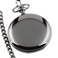Load image into Gallery viewer, Silver Polish Quartz Men Pocket Watch