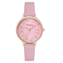 Load image into Gallery viewer, 3D Embossed Flowers Watches