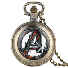 Load image into Gallery viewer, Avengers Age Of Ultron Retro Quartz Pocket Watch