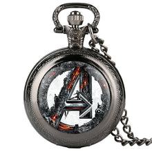Load image into Gallery viewer, Avengers Age Of Ultron Retro Quartz Pocket Watch