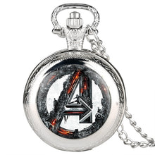 Load image into Gallery viewer, Avengers Age Of Ultron Retro Quartz Pocket Watch