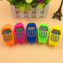 Load image into Gallery viewer, Handheld Silicone Scientific Multifunction Electronic Calculator Watch