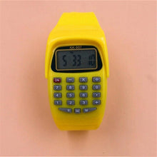 Load image into Gallery viewer, Handheld Silicone Scientific Multifunction Electronic Calculator Watch