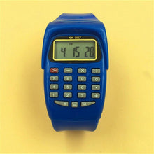 Load image into Gallery viewer, Handheld Silicone Scientific Multifunction Electronic Calculator Watch
