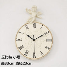 Load image into Gallery viewer, Cupid Angel Wall Clock